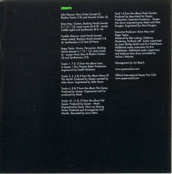 Queen  Deep Cuts; Volume 2 : Booklet11